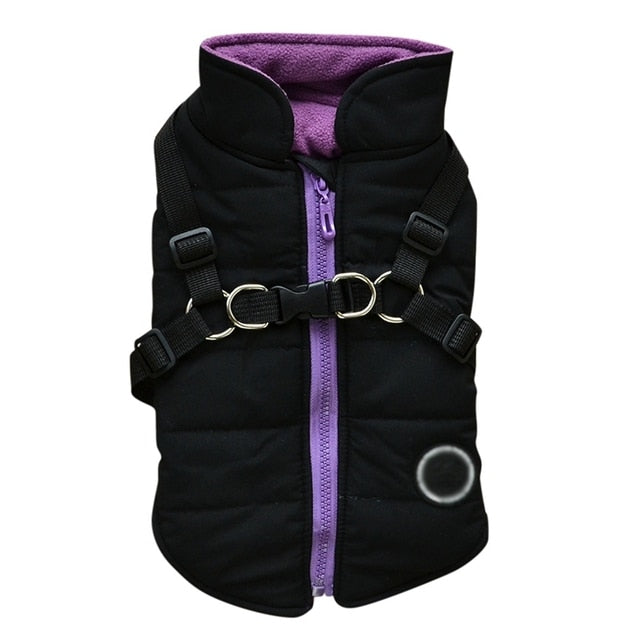 Pet Coat With Harness