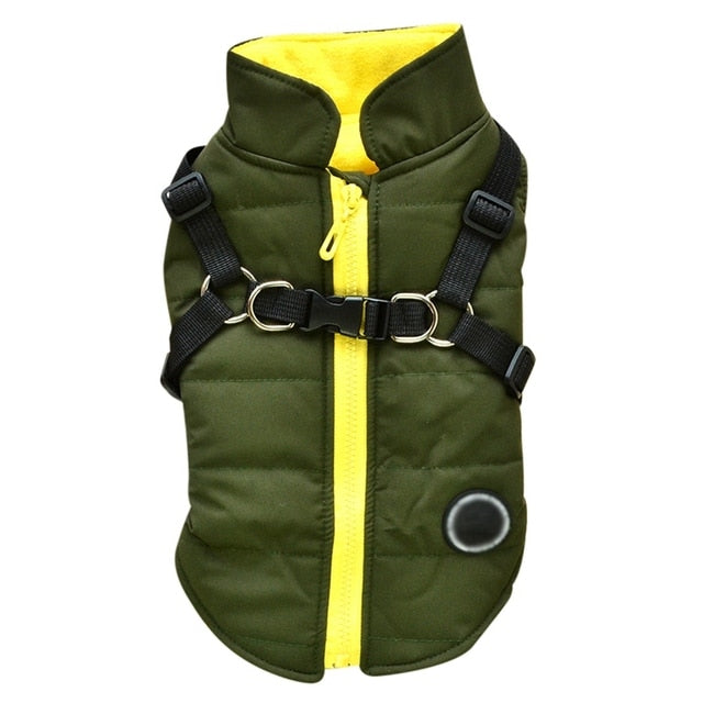 Pet Coat With Harness