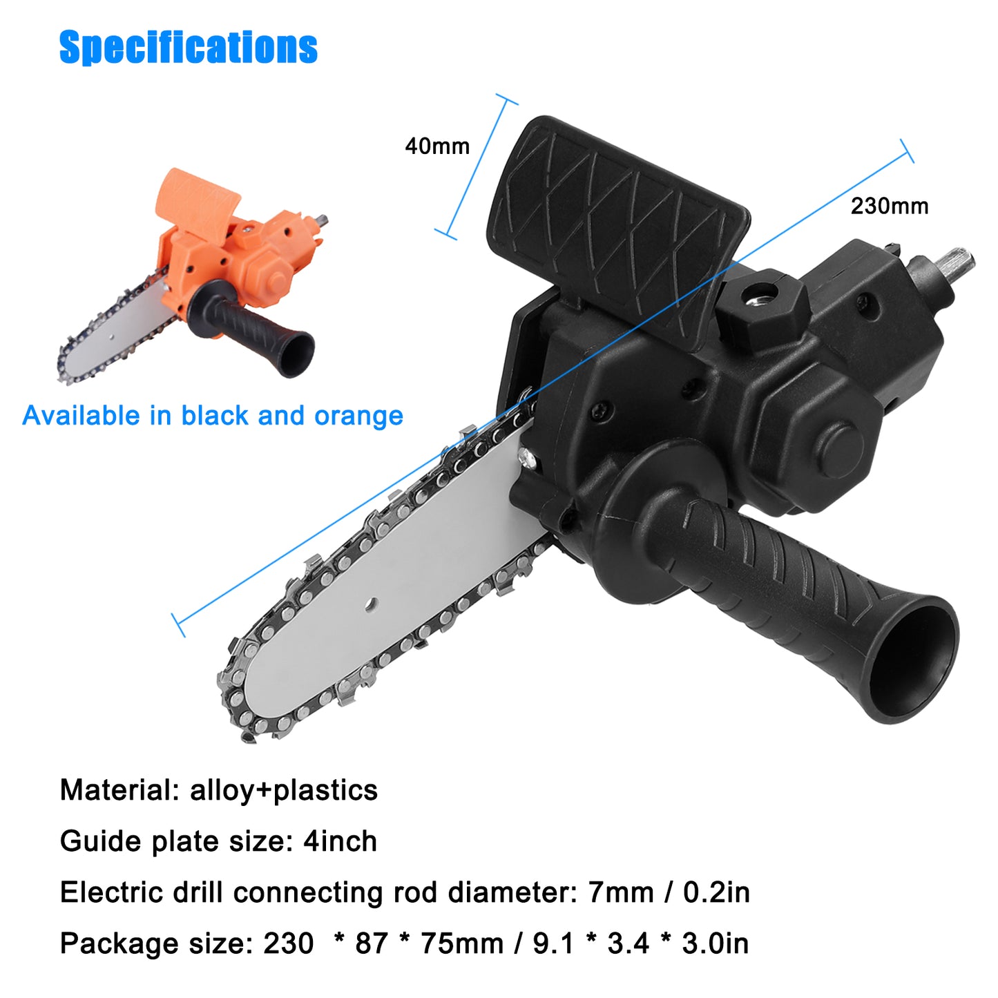 Drill / Chainsaw Converter