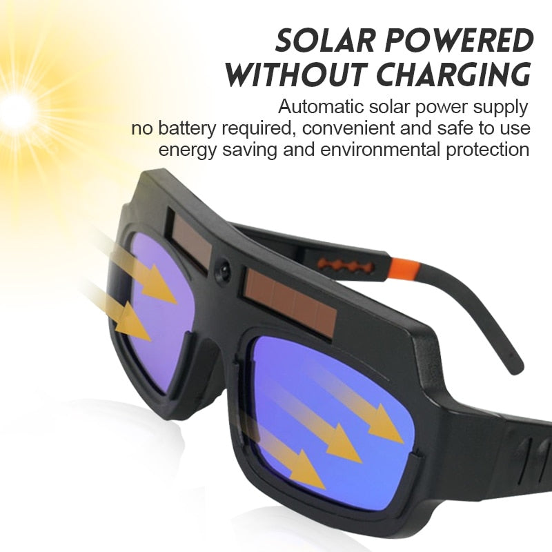 Welders Auto-Darkening Anti-Glare Goggles