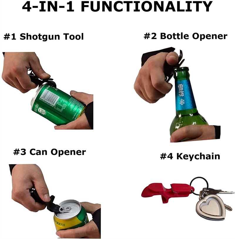 Shotgunning Bottle Opener