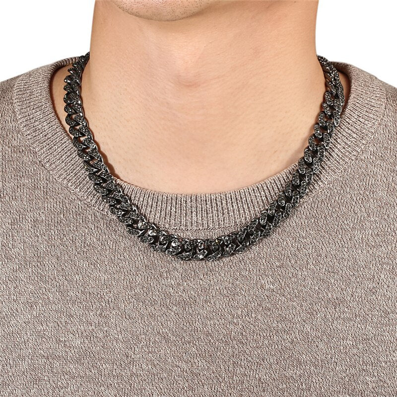 Black Iced Necklaces