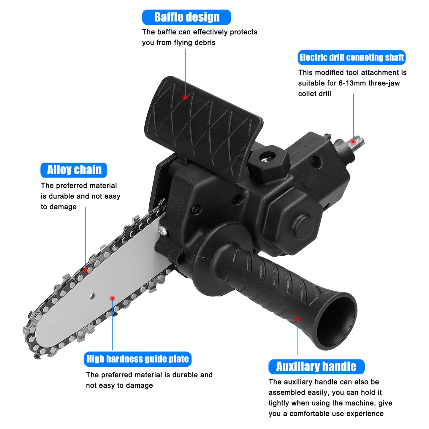 Drill / Chainsaw Converter